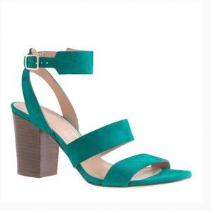 J Crew Aubrey Midheel Sandal Size 10